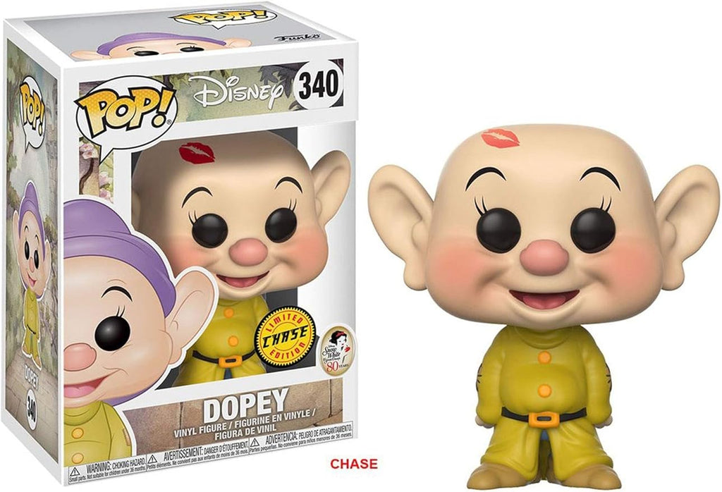Funko Pop Disney: Snow White - Dopey with Chase Collectible Vinyl Figure