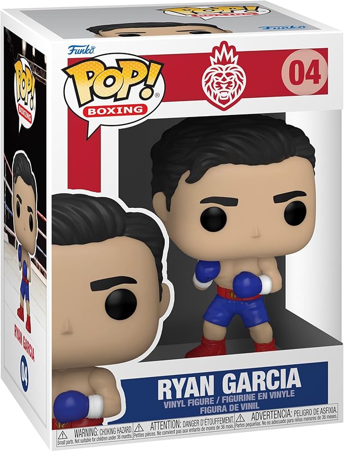 Funko POP Pop! Boxing: Ryan Garcia, Multicolor, 3.75 inches