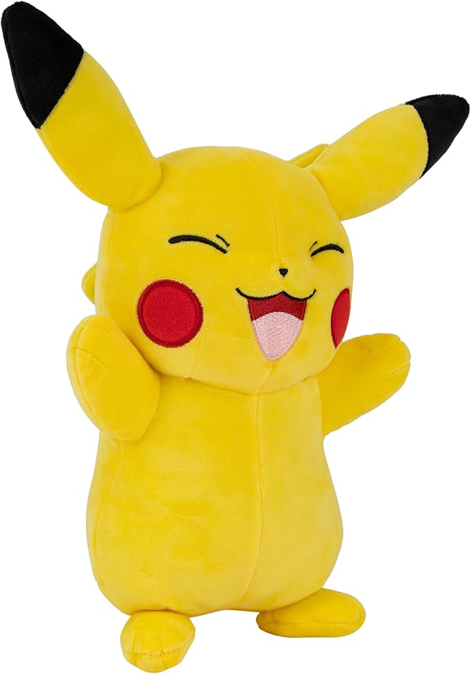 Pokemon Pikachu Plush - 12-Inch Electric-Type Pokemon Plush