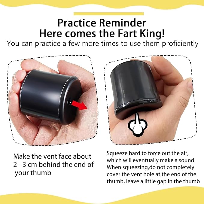 1 Pc Novelty Squeeze Pooter, Fart Machine, Prank Farting Noise Maker, Fart Sounds Machine,Prank, Joke for Party, Birthday, Joke Gift Practical Jokes Gag Toys and Practical Jokes