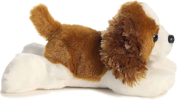 Aurora® Adorable Mini Flopsie™ Charles™ Stuffed Animal - Playful Ease - Timeless Companions - Brown 8 Inches