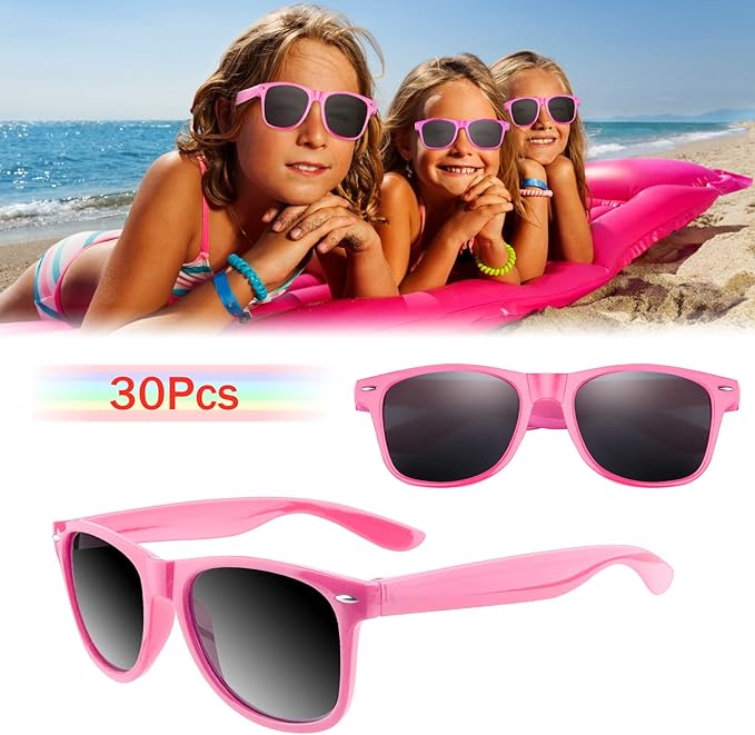 FEPITO Party Sunglasses Kids Sunglasses Bulk for Birthday Party supplies