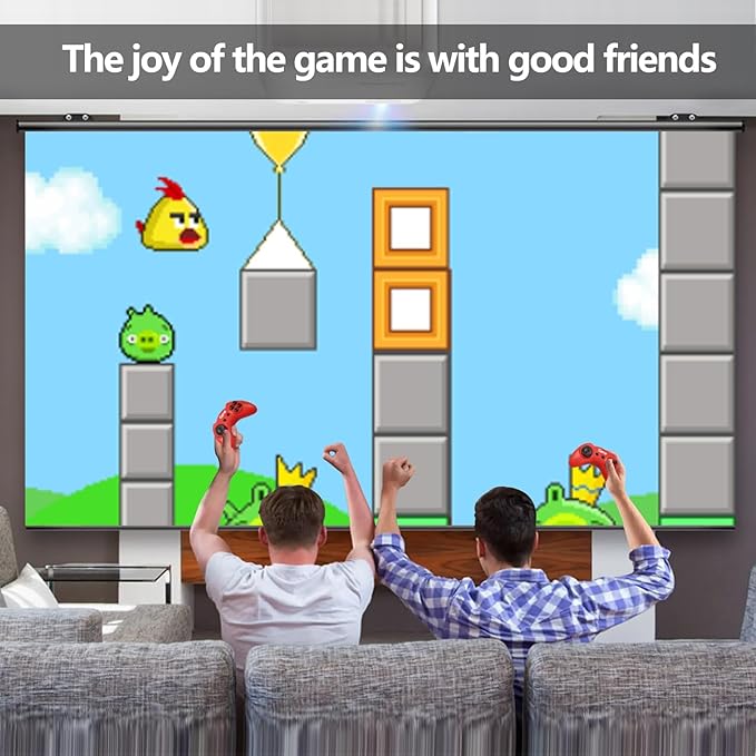 Classic Mini Retro Game Console - Built-in 328 Classic TV Games, Comes with 2 Controllers, AV Output, Plug and Play, Nostalgic Mini Arcade Electronic Toy, Boys and Girls Gifts