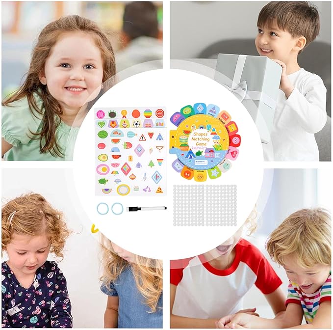 Educational Flash Cards - Toddler Sensory Learning Pack | Interactive Preschool Teaching Tool, Early Learning Cards for Speech Motor Skills Home School Travel Use