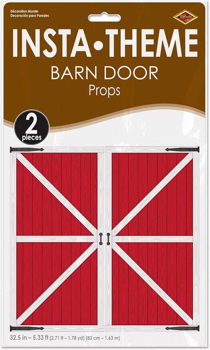 Barn Door Props Party Accessory (1 count) (2/Pkg)