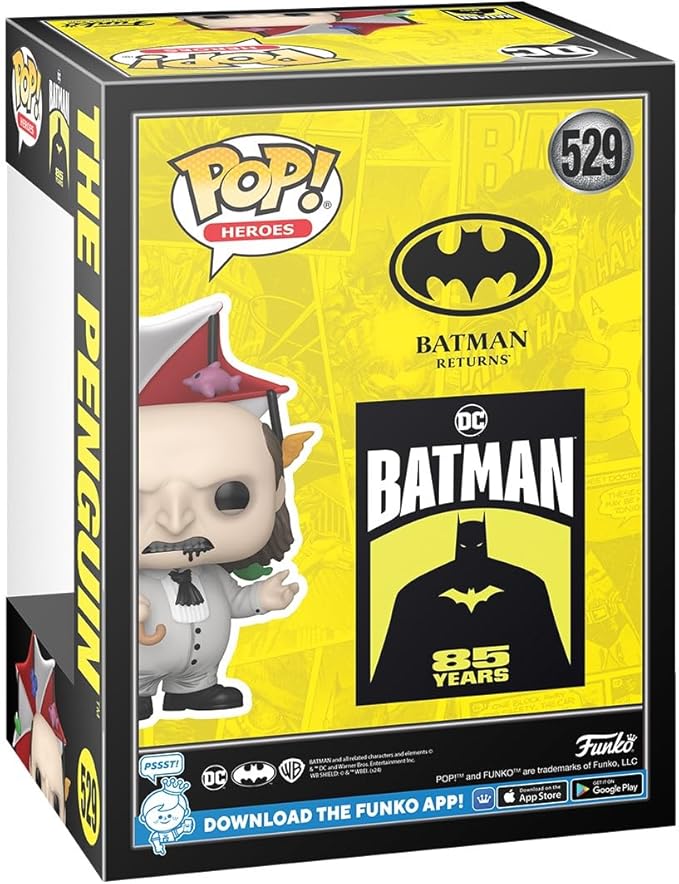 Funko POP Movies: Batman Returns - The Penguin - Batman - Collectable Vinyl Figure - Gift Idea - Official Merchandise - for Kids & Adults - Movies Fans - Model Figure for Collectors and Display