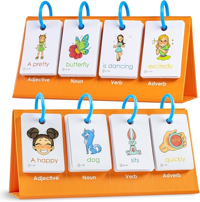 Sentence Building for Kids, Speech Therapy Toys for Toddlers 3-4, Learn to Read Phonics Games, Special Education Homeschool Classroom Supplies