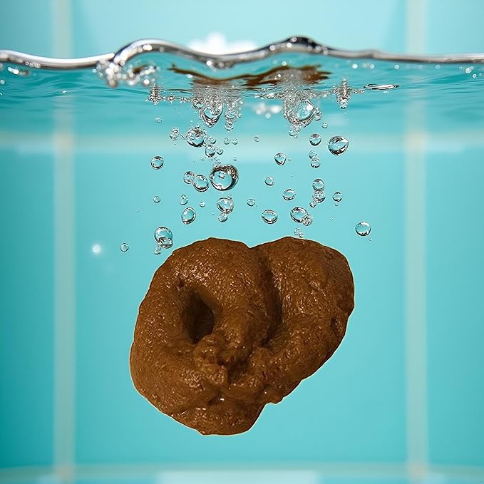 Realistic Floating Fake Poop Toy - April Fools' Day Prank Gag Gift with Brown Proof Design | Hilarious Novelty Prank Supplies for Adults,Gag Gifts, Prank Party Accessories