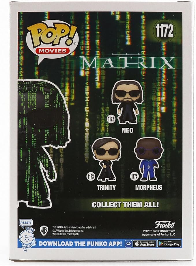 Funko - Pop The Matrix Neo Exclusive Action Figure, Multicolor (133741)