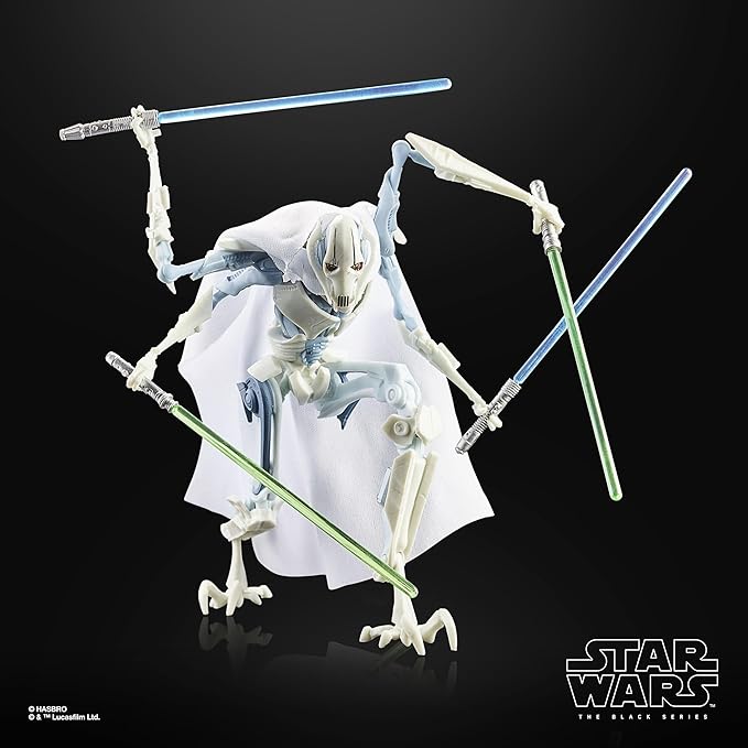 STAR WARS The Black Series Darth Vader, Grand Admiral Thrawn, General Grievous, Masters of Evil Collectible 6-Inch Action Figure 3-Pack (Amazon Exclusive)