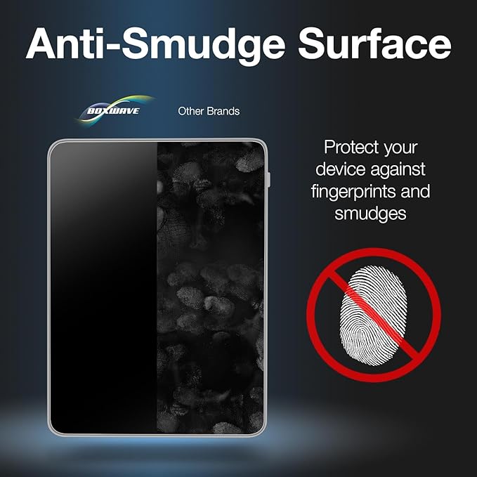 BoxWave Screen Protector Compatible with Arcade1Up Time Crisis Deluxe - ClearTouch Anti-Glare ToughShield 9H (2-Pack), Anti-Glare 9H Tough Flexible Film Screen Protector
