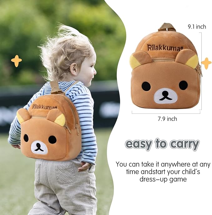 12 Pcs Reborn Baby Doll Clothes Set for 17-22 Inch Babydolls, Eazy Bear Reborn Baby Doll Clothes and Accessories with Plush-Finish Backpack, Beer hat, and Clothes for Realistic Babydolls