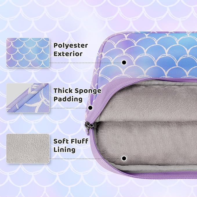 Choco Mocha Kids Tablet Sleeve Bag for Boys & Girls, (10-12.5Inch)