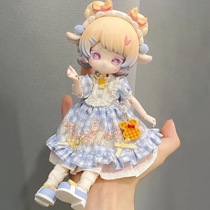 BEEMAI Minty Fantasy Forest Series Single Box (Contains 1 Figure), 1/12 BJD Blind Box Cute Figures Collectibles Birthday Gift