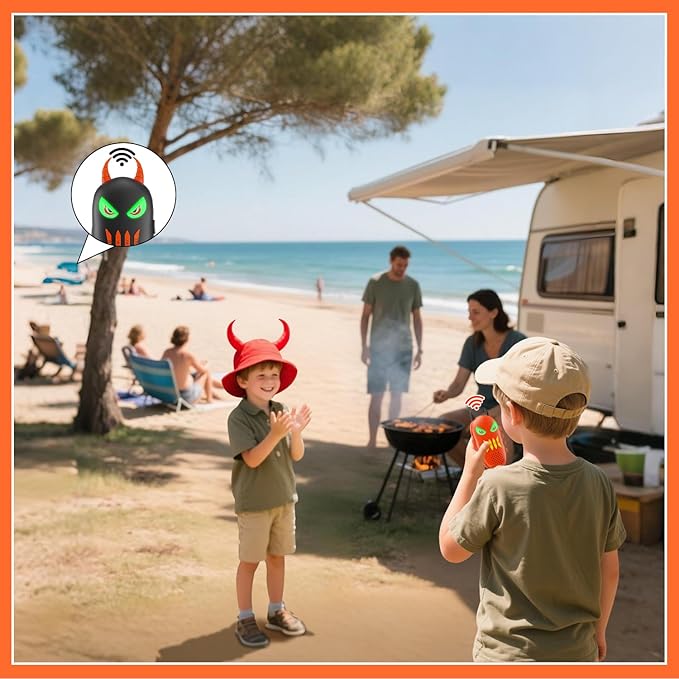 Walkie Talkies for Kids Toys for 3 4 5 6 7 8 9 10+ Years Old Boys Girls Long Range 2 Way Radio Birthday Gifts for Ages 4-6 6-8 8-12 Camping Outdoor Games Toddlers Easter Christmas Stocking Stuffers