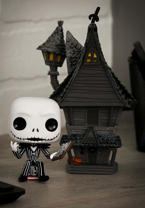 Funko 42599 POP. Vinyl: Town: Nightmare Before Christmas Jack's House W Collectible Figure, Multicolour, us one-Size