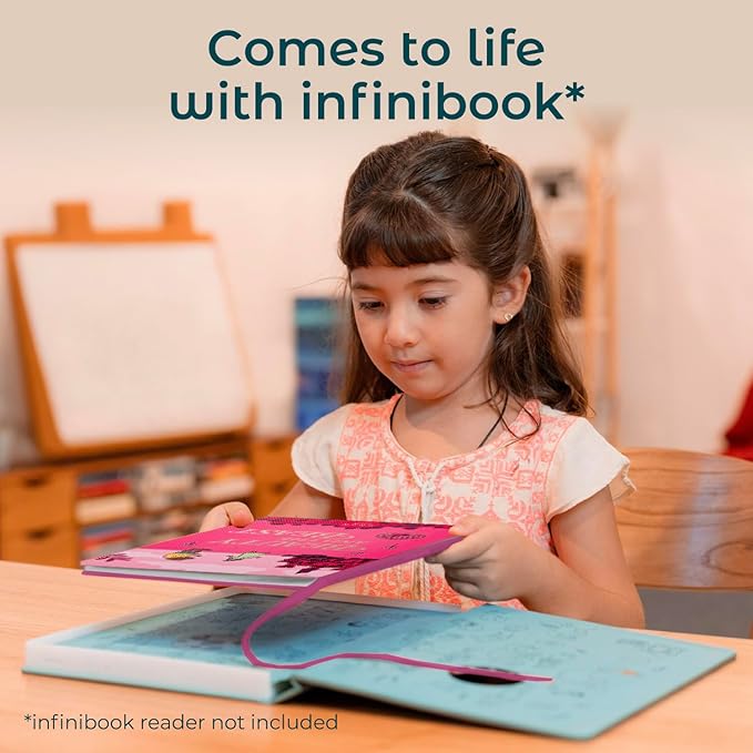 Cali's Books Beauty and The Beast infinibooklet - infinibook Interactive Storybook for Kids, Learning Book for Toddlers