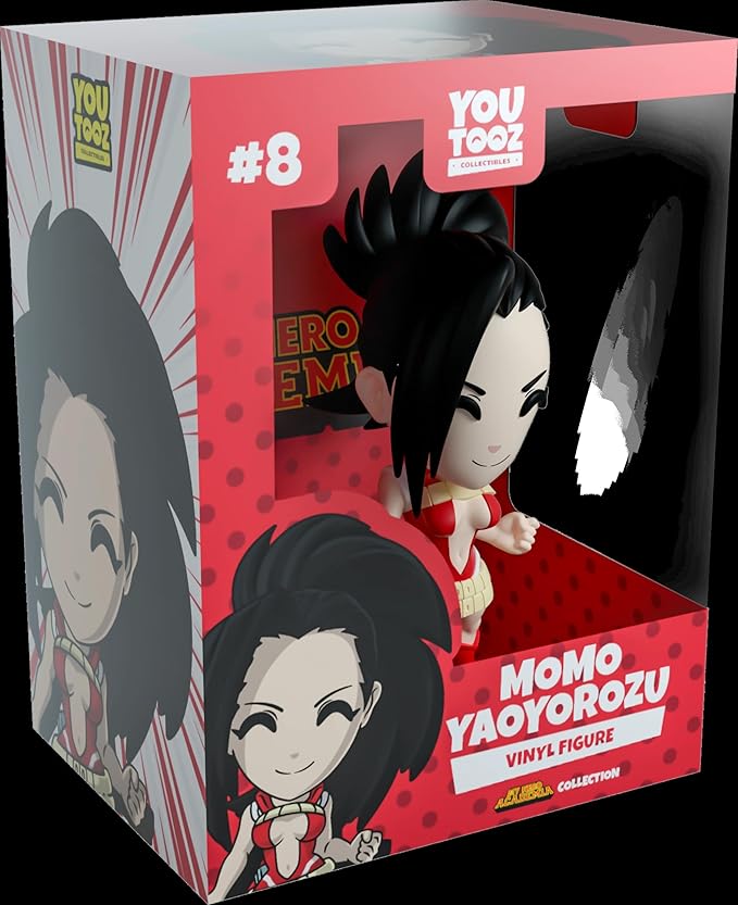 Youtooz Momo Yaoyorozu 4.9" Vinyl Figure – Momo Yaoyorozu Action Figure from My Hero Academia Anime Collection