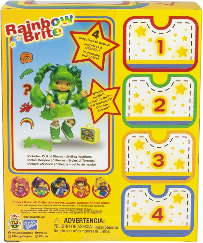 The Loyal Subjects Rainbow Brite Patty O'Green 5.5-inch Fashion Doll