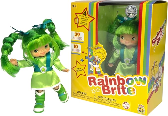 The Loyal Subjects Rainbow Brite Patty O'Green 5.5-inch Fashion Doll