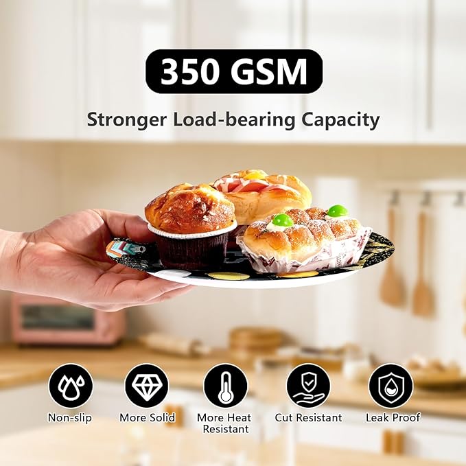 96Pcs Old Lives Matter Decoration Over The Hill Birthday Plates and Napkins Gold Black Funny Retirement Decoration Favor for Men Women 50th 60th 70th 80th Retirement Birthday Party Supplies Serves 24