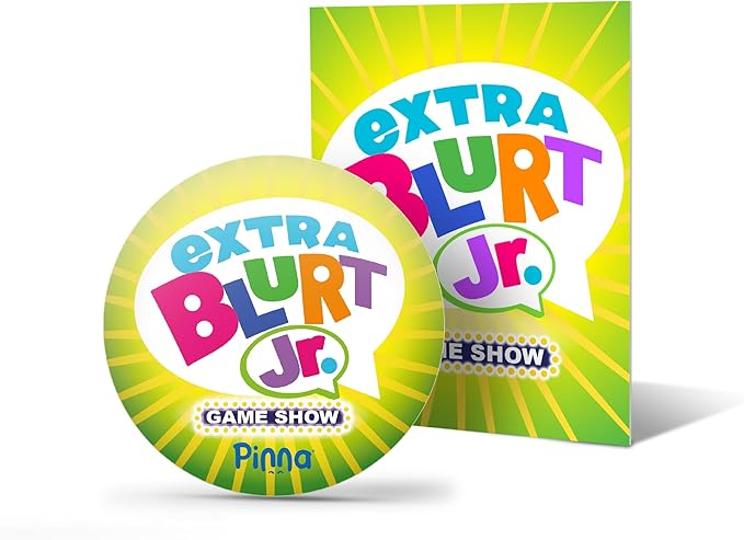 StoryShield, Pinna Screen-Free Audio Storytelling Disk, Extra Blurt Jr. GameShow