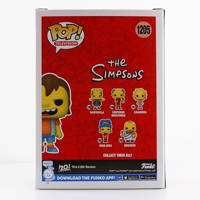 Funko The Simpsons Pop! Television Nelson Muntz Vinyl Figure Hot Topic Exclusive Multi None