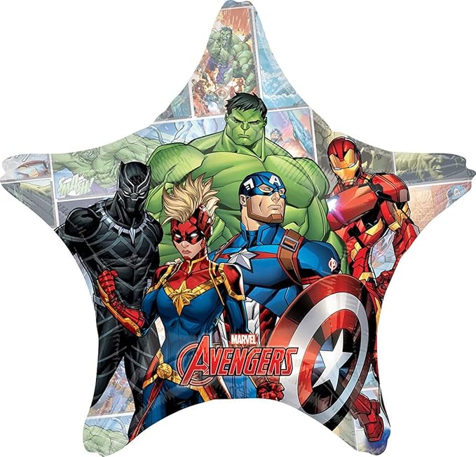 Avengers Powers Unite Birthday Party Supplies 12pc Balloon Bouquet Decorations