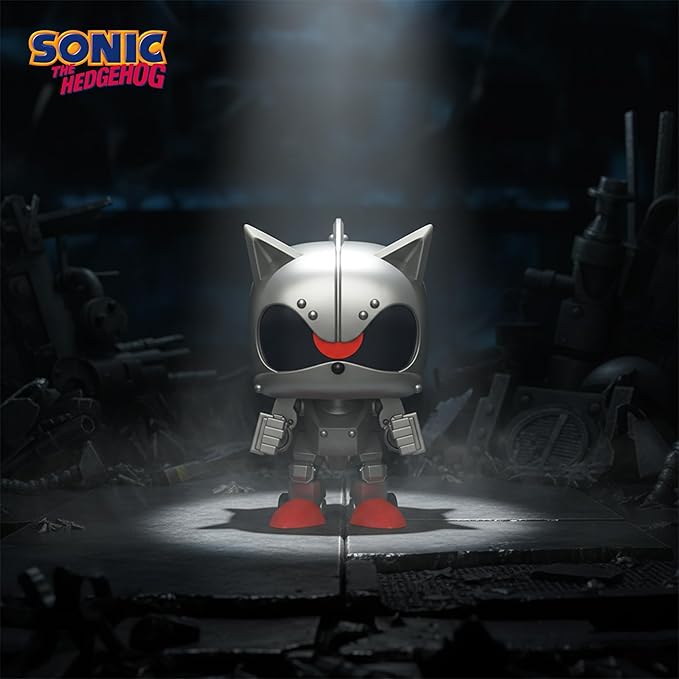 Funko Pop! Games: Sonic The Hedgehog - Mecha Sonic - Collectable Vinyl Figure - Gift Idea - Official Merchandise - Toys for Kids & Adults - Video Games Fans - Model Figure for Collectors