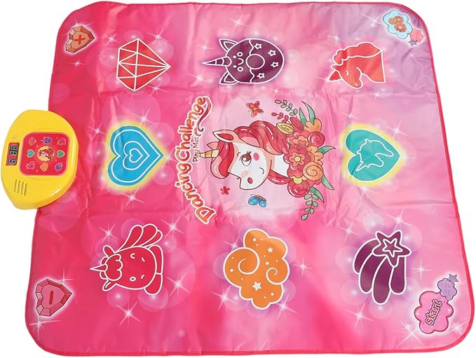 Tbest Dance Mat Multifunctional Electronic Dance Mat Kids Dance Pad Toys for Enjoyable Exercise at Home or School