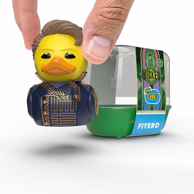 TUBBZ Mini: Wicked for Good - Prince Fiyero Cosplaying Rubber Duck Vinyl Figure