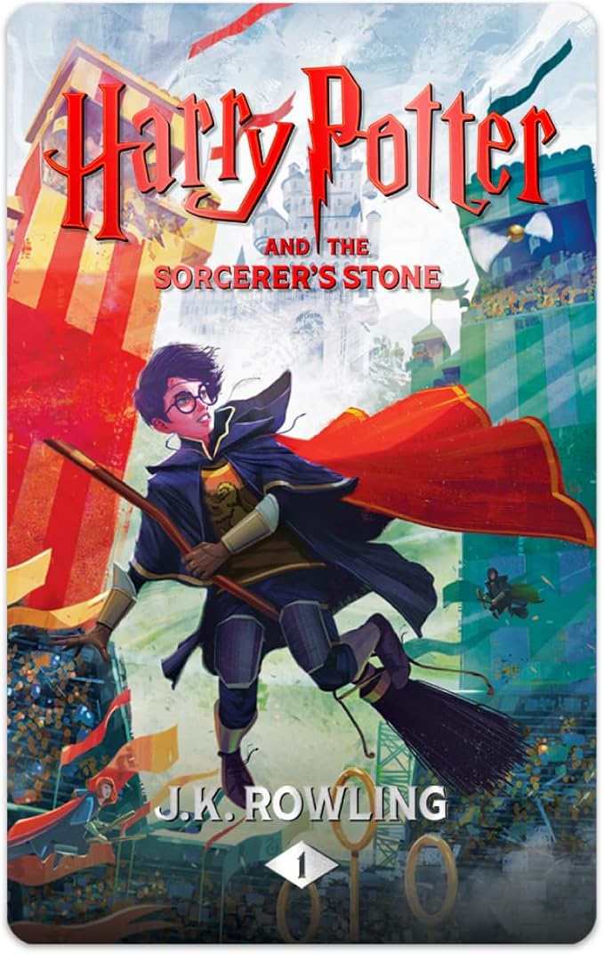 YOTO Harry Potter and The Sorcerer's Stone - Kids Audio Card for Use with Player & Mini All-in-1 Audio Device, Screen-Free Listening with Fun Playtime, Bedtime & Travel Stories, Ages 7+