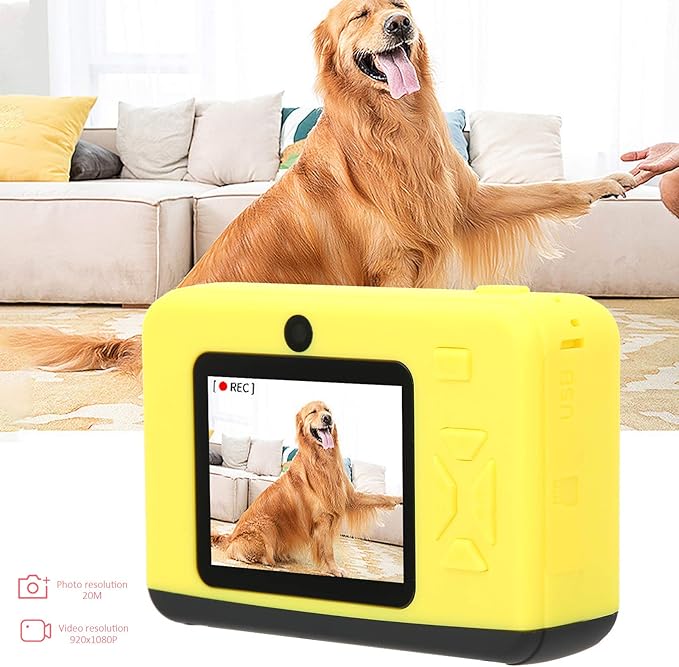 ciciglow Kids Video Camera, 1080P Kids Selfie Camera Christmas Birthday Gifts for Boys Girls Age 3 4 5 6 7 8 9 10 Years Old Kids Camera Toddler Boy Toy Digital Children Camcorder Recorder