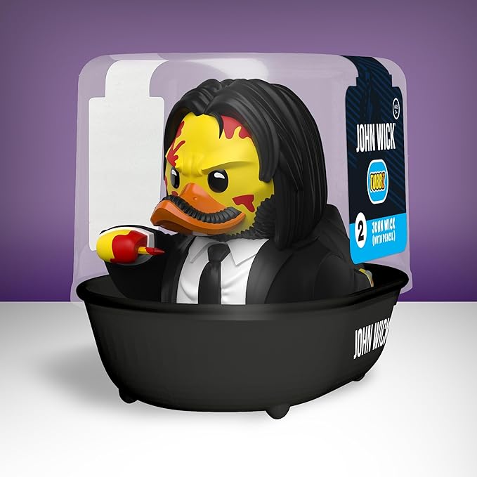 TUBBZ First Edition: John Wick Pencil Cosplaying Rubber Duck Vinyl Figure