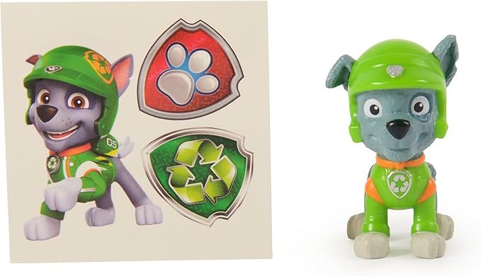 Paw Patrol: Rescue Wheels, 6-Pack Pup Squad Action Figure Gift Set, Under 2-Inch Figures, Kids Toys for Boys & Girls Ages 3 and Up