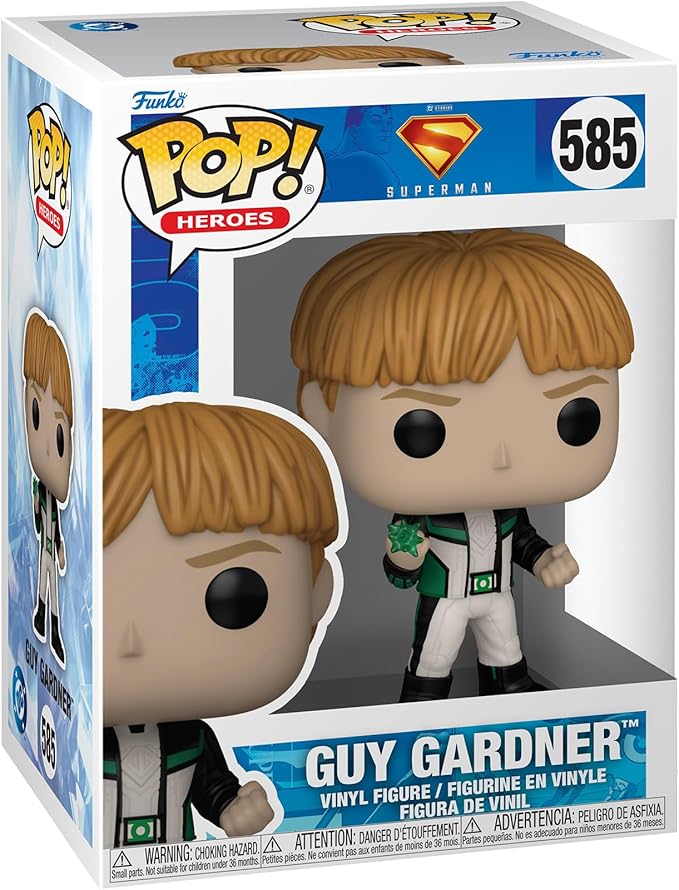 Funko Pop! Heroes: Superman 2025 - Guy Gardner - Collectable Vinyl Figure - Gift Idea - Official Merchandise - Toys for Kids & Adults - Movies Fans - Model Figure for Collectors and Display