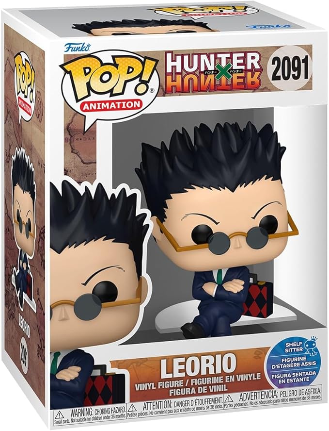 Funko Pop! Animation: Hunter X Hunter - Leorio (Sitting) - Collectable Vinyl Figure - Gift Idea - Official Merchandise - Toys for Kids & Adults - Anime Fans - Model Figure for Collectors