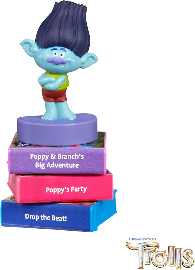 Little Tikes Story Dream Machine DreamWorks Trolls Hug, Sing & Dance Collection Story Collection, Storytime, Books, DreamWorks Animation, Audio Play Character, Gift and Toy for Toddlers and Kids