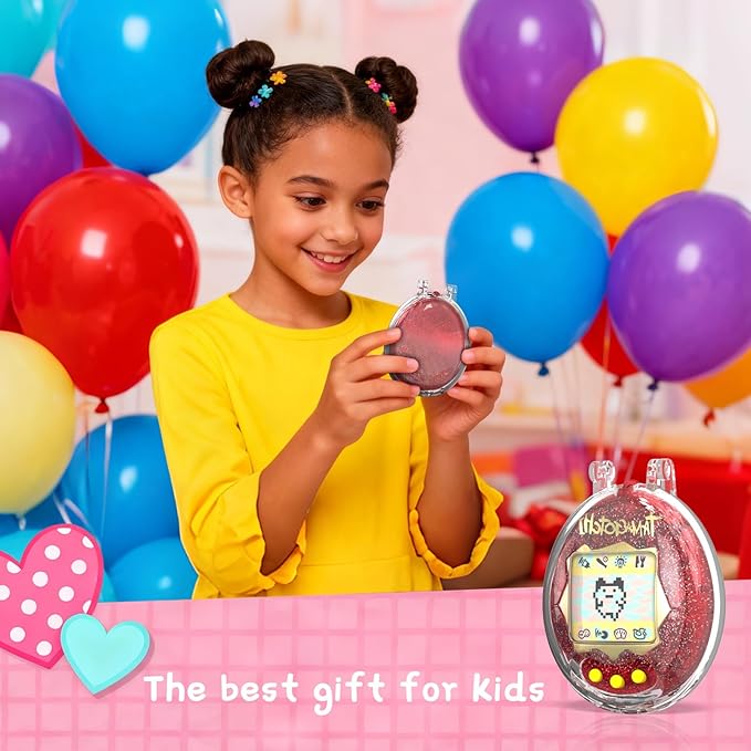 Case for Tamagotchi Original, Transparent Cover Case Compatible with Tamagotchi Original Electronic Pet Accessories, Drop - Resistant & Scratch-Proof