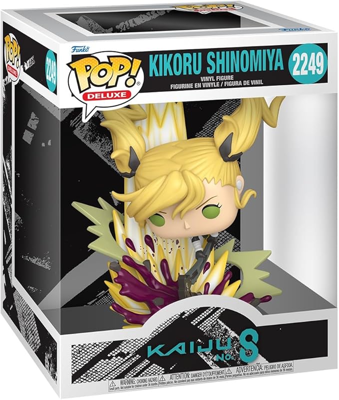 Funko Pop! Deluxe: Kaiju No8 - Kikoru Shinomiya - Collectable Vinyl Figure - Gift Idea - Official Merchandise - Toys for Kids & Adults - Anime Fans - Model Figure for Collectors and Display