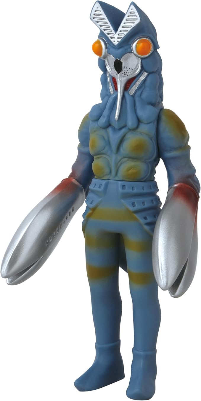 Ultraman - Sofvi Series with Hang Tag - 5" Alien Baltan Soft Vinyl Figure