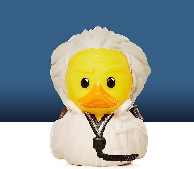 TUBBZ Mini: Back to The Future - Doc Brown Cosplaying Rubber Duck Vinyl Figure