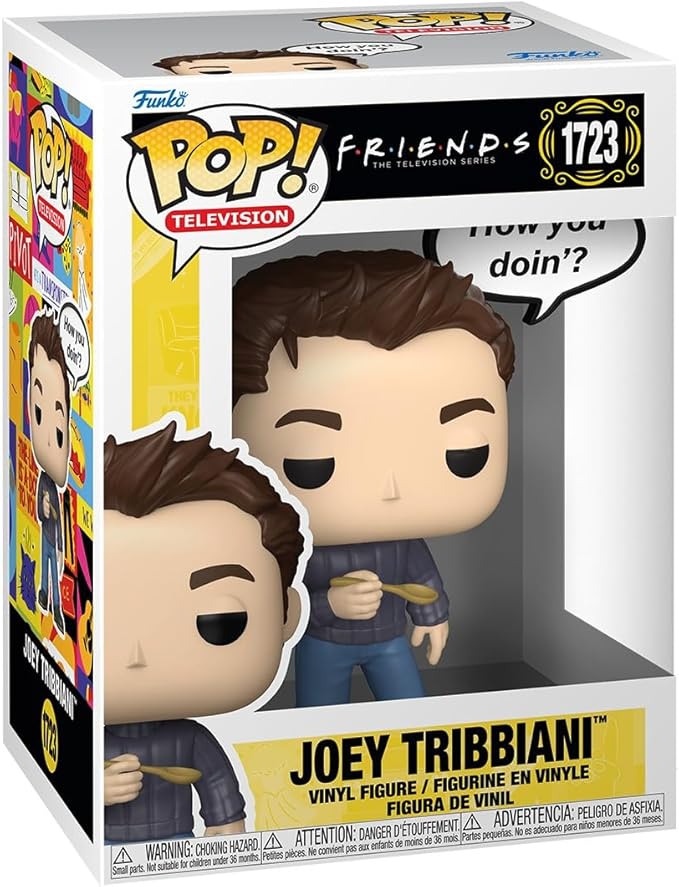 Funko Pop! Sayings: Friends - Joey Tribbiani - Collectable Vinyl Figure - Gift Idea - Official Merchandise - Toys for Kids & Adults - TV Fans - Model Figure for Collectors and Display