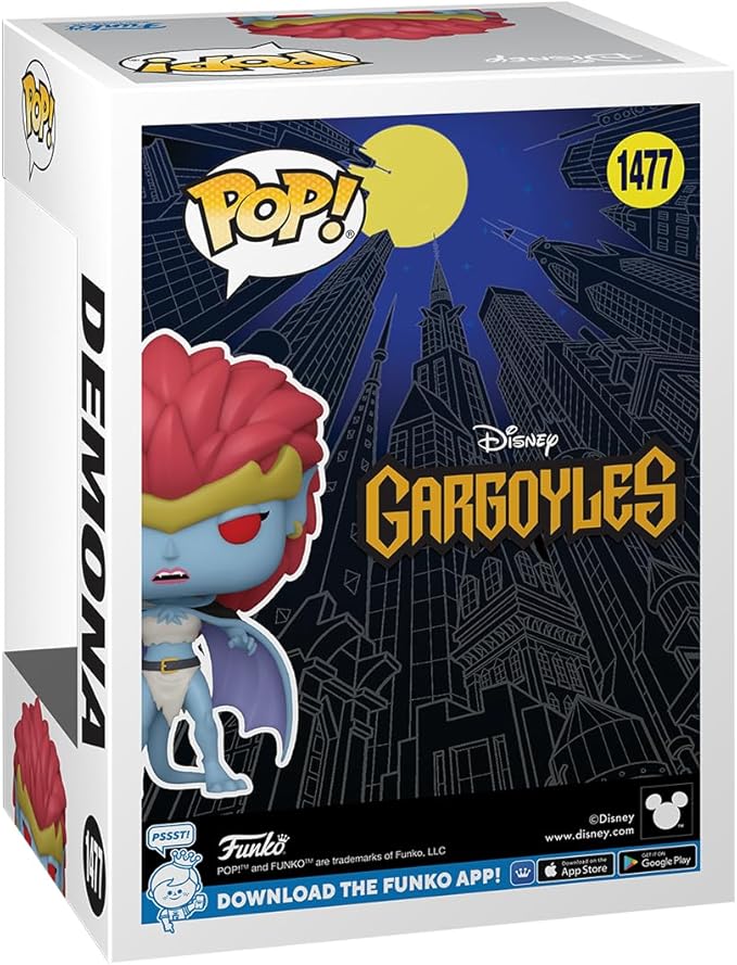 Funko POP! TV: Gargoyles - Demona - (Angry) - Collectable Vinyl Figure - Gift Idea - Official Merchandise - for Kids & Adults - TV Fans - Model Figure for Collectors and Display