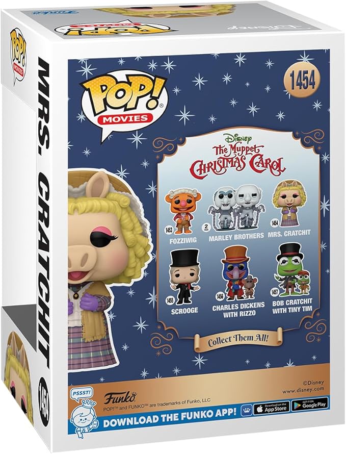 Funko Pop! Movies: The Muppet Christmas Carol - Miss Piggy as Mrs. Cratchit