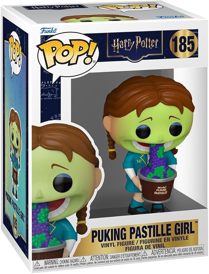 Funko Pop! Harry Potter: Puking Pastille Girl - Collectable Vinyl Figure - Gift Idea - Official Merchandise - Toys for Kids & Adults - Harry Potter Fans - Model Figure for Collectors