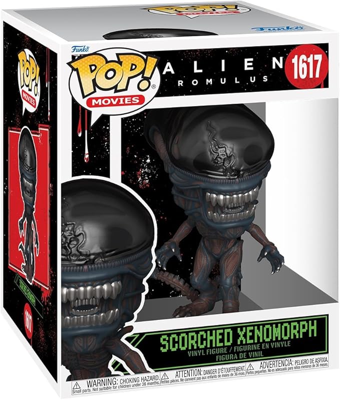 Funko POP! Super: Aliens Romulus - Scorched Xenomorph - Collectable Vinyl Figure - Gift Idea - Official Merchandise - for Kids & Adults - Horror Fans - Model Figure for Collectors and Display