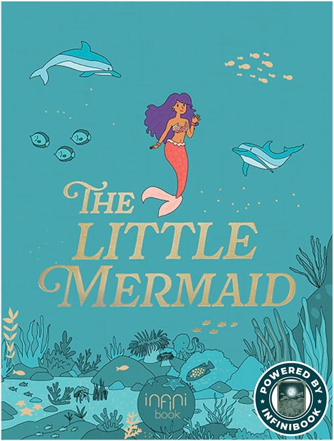 Cali's Books The Little Mermaid infinibooklet - infinibook Interactive Storybook for Kids, Learning Book for Toddlers