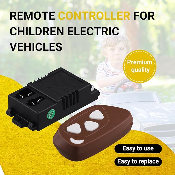 Children'S Electric Vehicle HY2310 Remote+Receiver Kids Car DIY Model Toys