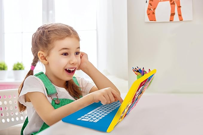 Lexibook - Paw Patrol - Bilingual and Educational Laptop English/Spanish - Toy for Children, 170 Activities to Learn, Play Games and Music, Large Screen - JC599PAi2